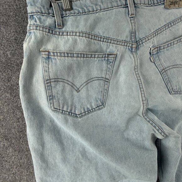 VTG Levi's Silver Tab Blue Jeans Unisex Denim Loose Fit Cotton Y2K ACTL 34x31.5 - Picture 14 of 16